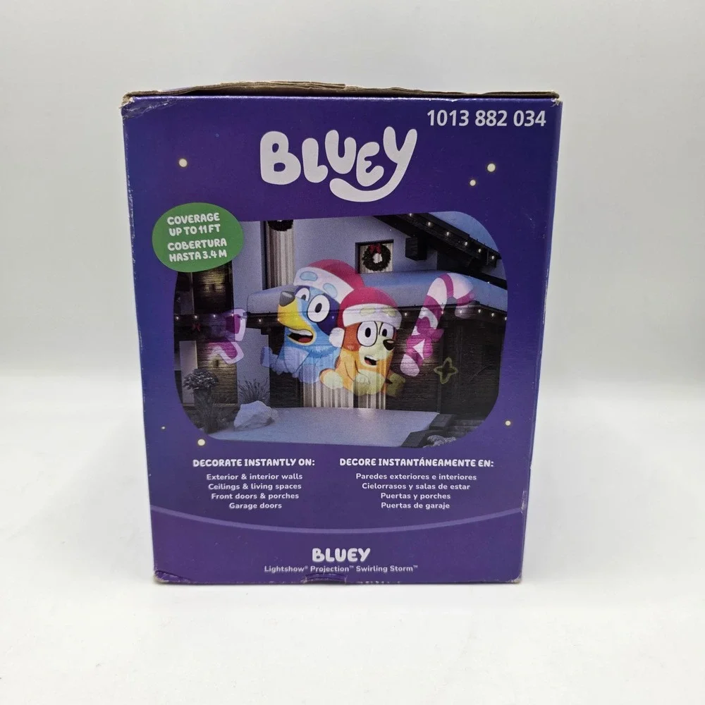 Bluey Lightshow Projection Swirling Storm Christmas LED Projector Outdoor Indoor